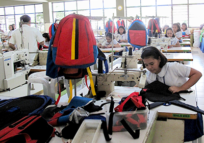 image : Students undergoing vocational training at the Sisters of Mary's School - Girlstown