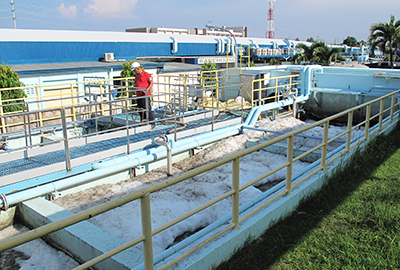 image : Cebu Mitsumi's water treatment facility