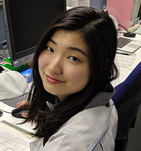 Photo : Emiko Hibi Productivity Improvement Section Productivity Improvement Department Mechanical Assembly Business Unit
