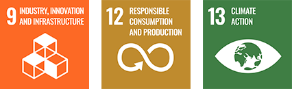 SDGs icon : [Key Theme] Development and dissemination of innovative products, technologies, and business models