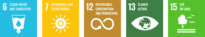 SDGs icon : [Key Theme] Contributing to the resolution of global environmental challenges