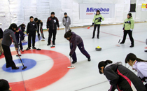 image : A curling tournament (Minebea Cup)