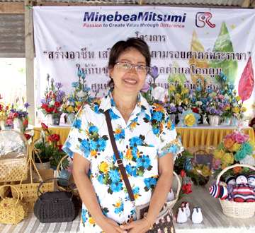 image : Mrs. Bang-On Center Leader Baannongtam Community