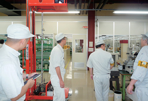 image : Patrol at the Hamamatsu Plant