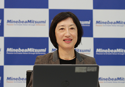 Photo : Atsuko Matsumura, our outside director