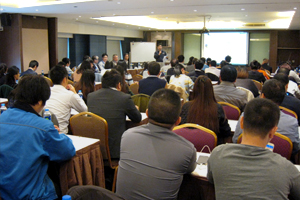 image : A briefing held in China