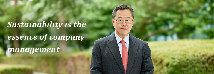 Katsuhiko Yoshida, Director, President COO & CFO, Head of Sustainability Management Division