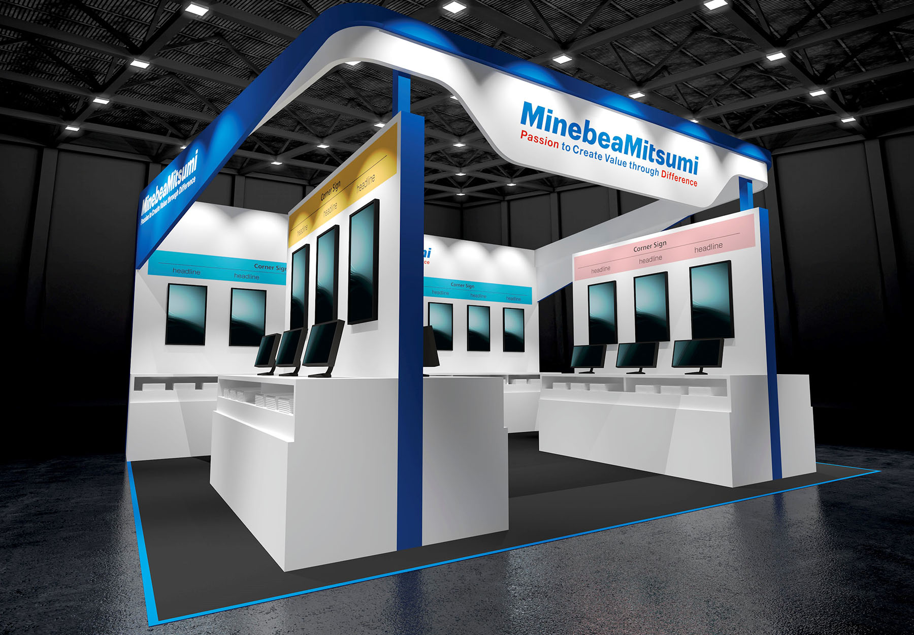 Image of MinebeaMitsumi Group's Booth