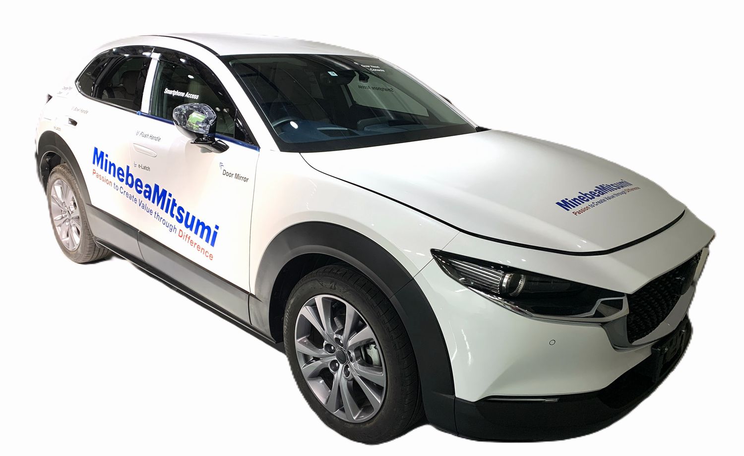 image : Cutting-Edge Technology Demonstration Car to be Exhibited at MinebeaMitsumi Booth