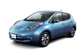 Image : The new Nissan LEAF (Photo by courtesy of: Nissan Motor)
