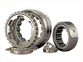 Image : Hybrid bearings for the use in accessory gear boxes