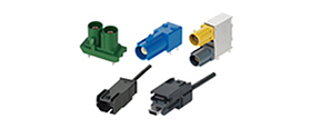 image : Connectors for Automobiles HSD, FAKRA, USCAR-30