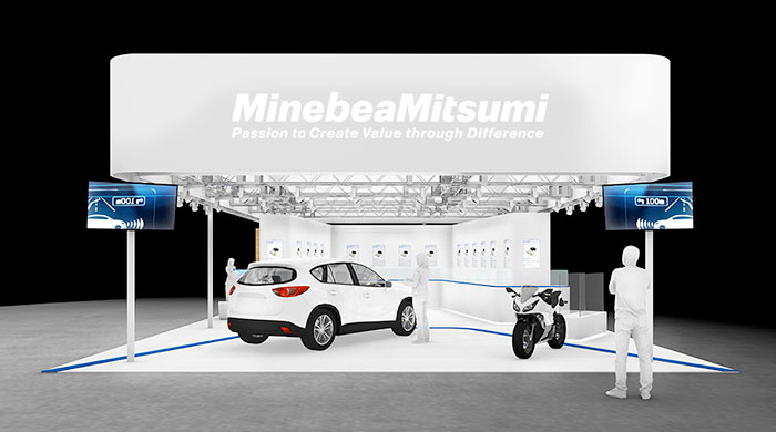 image : Booth of MinebeaMitsumi Group (W3402)