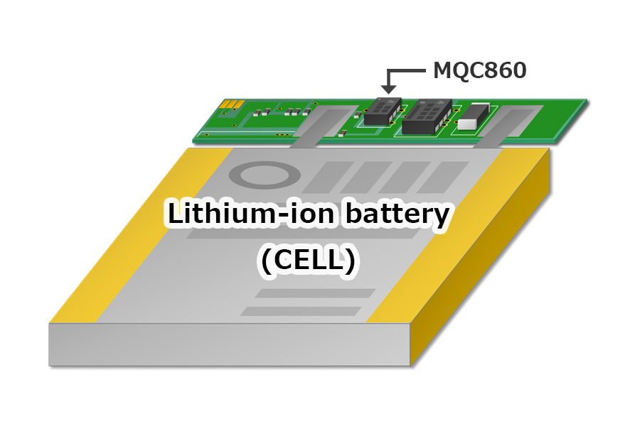 Fig. Image of internal structure of battery pack