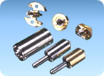 Integrated-shaft ball bearings