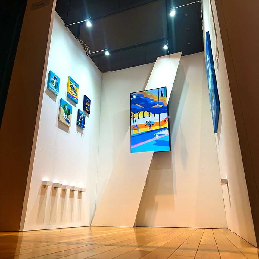 作品：『yooolk exhibition -New Town-』 SICF26 @SPIRAL表参道