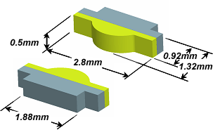 LED dimensions