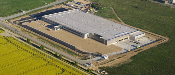 画像：スロバキア新工場外観写真
