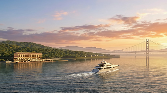 画像：Render THE PASONA seaside wide