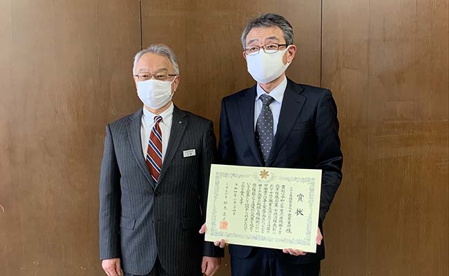 画像:授賞式の様子